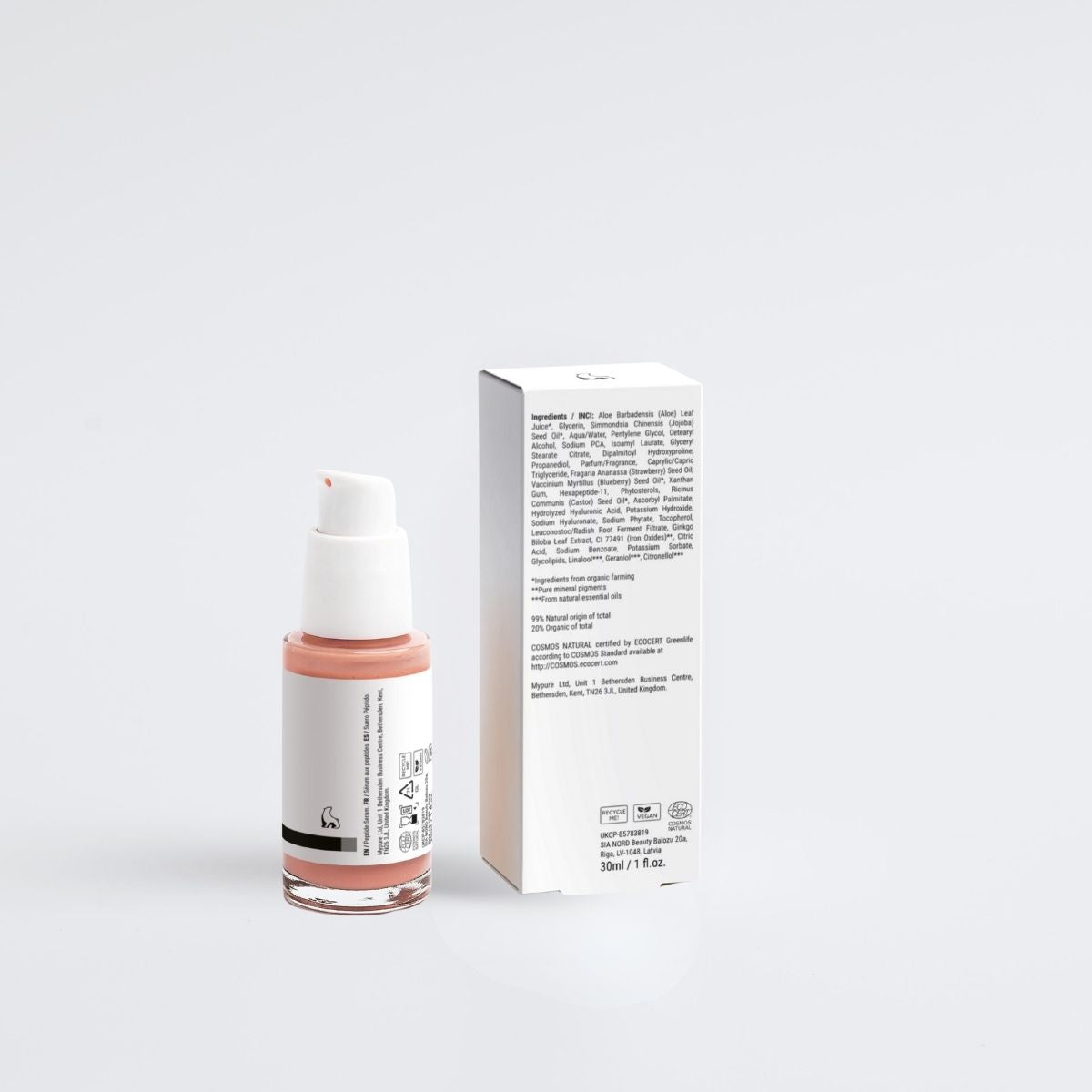 Sérum anti-edad con péptidos