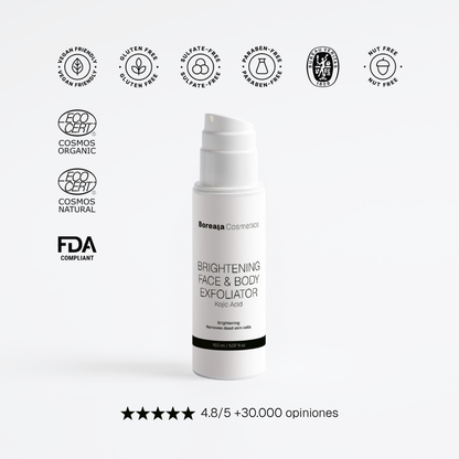 Exfoliante Iluminador Facial y Corporal con Ácido Kójico