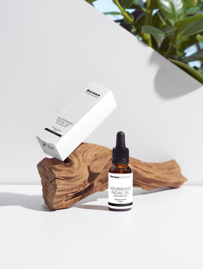 Aceite facial nutritivo con 11 extractos