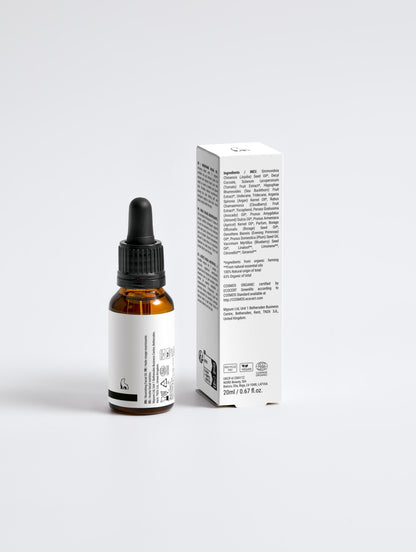 Aceite facial nutritivo con 11 extractos