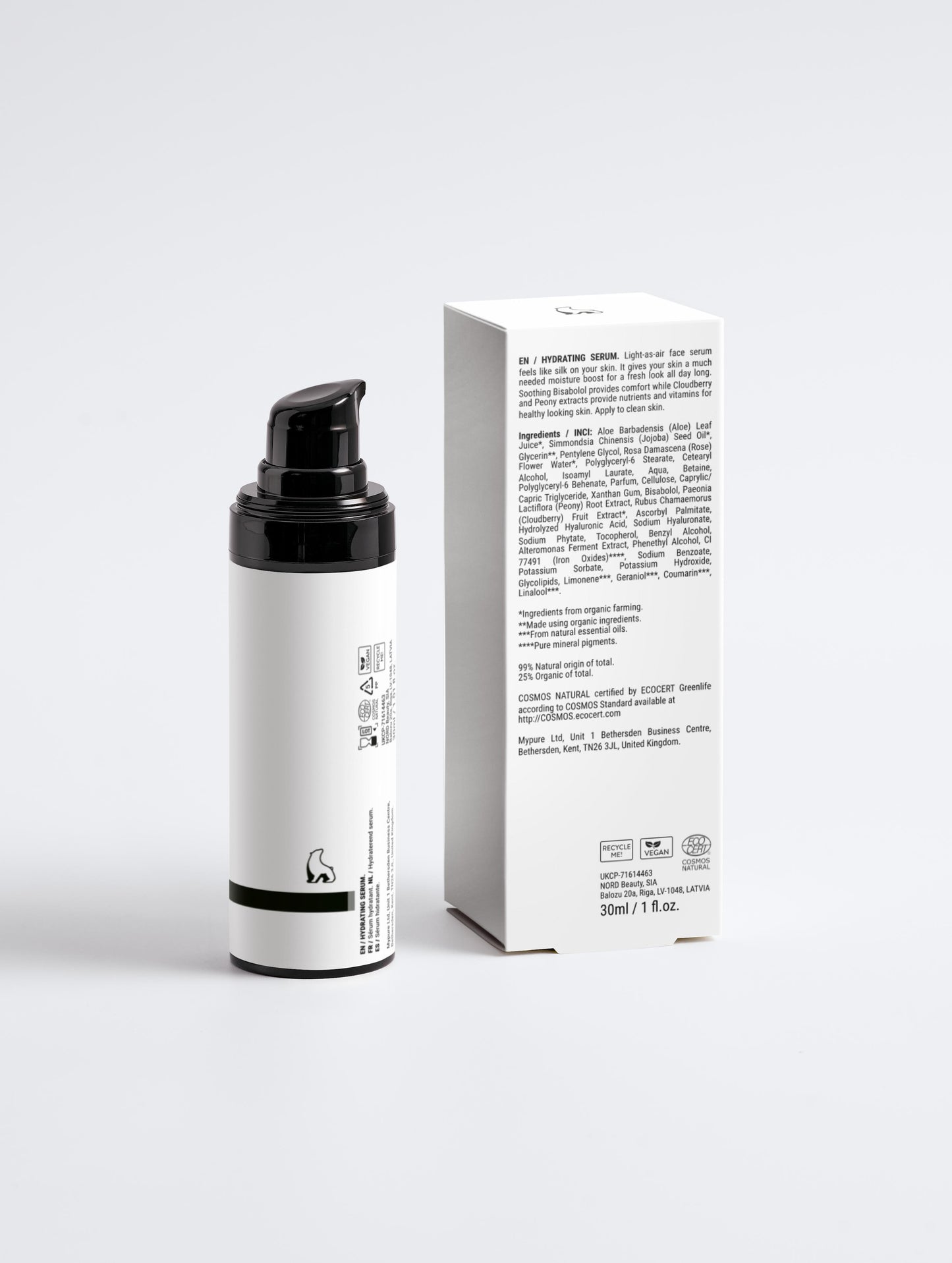 Sérum hidro lift multiuso con ácido hialurónico