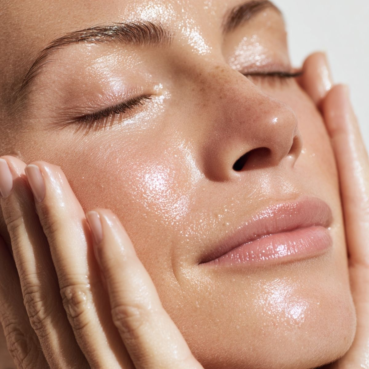Aceite facial calmante con cannabidiol y aceite de semilla de cáñamo