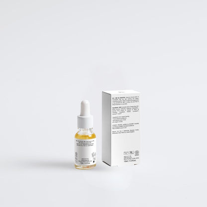 Aceite facial calmante con cannabidiol y aceite de semilla de cáñamo