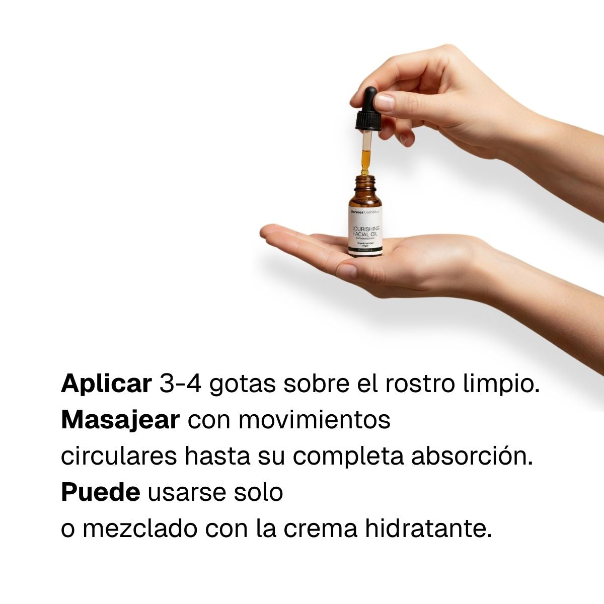 Aceite facial nutritivo con 11 extractos