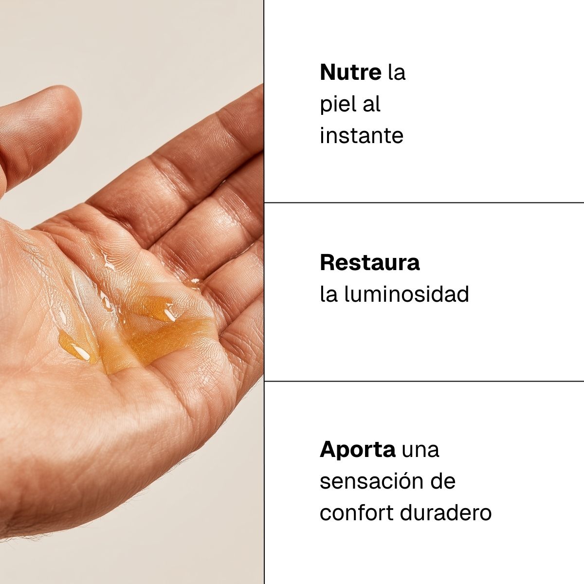 Aceite facial nutritivo con 11 extractos