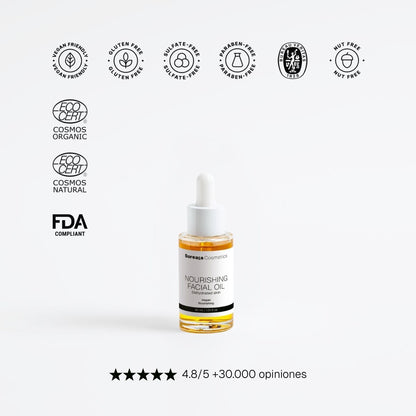 Aceite facial nutritivo