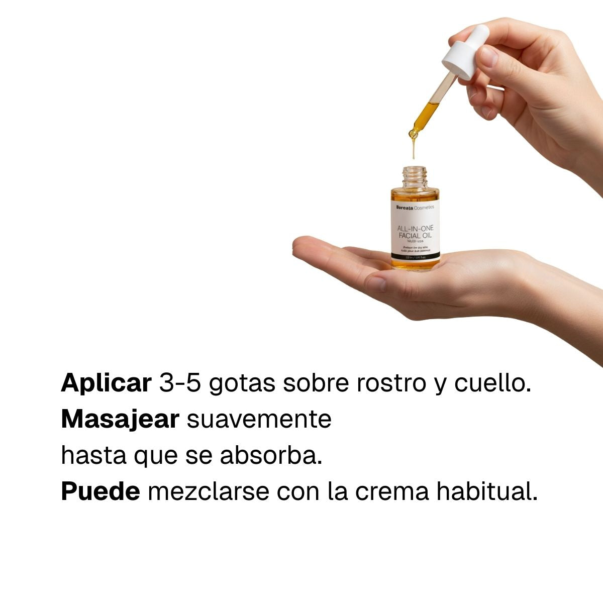 Aceite facial todo en uno