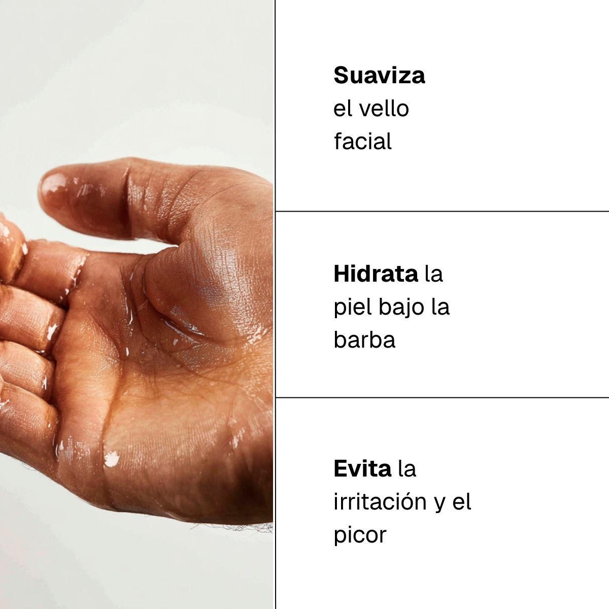Aceite suavizante para barba