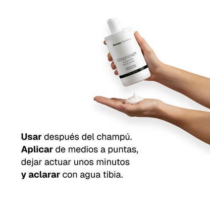 Acondicionador brillo vetiver verde ahumado