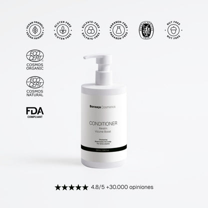 Acondicionador volumen con keratina