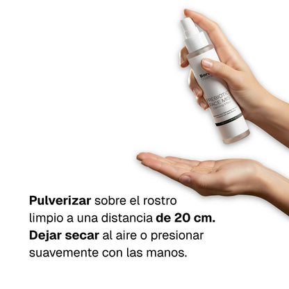 Bruma facial prebióticos microbioma