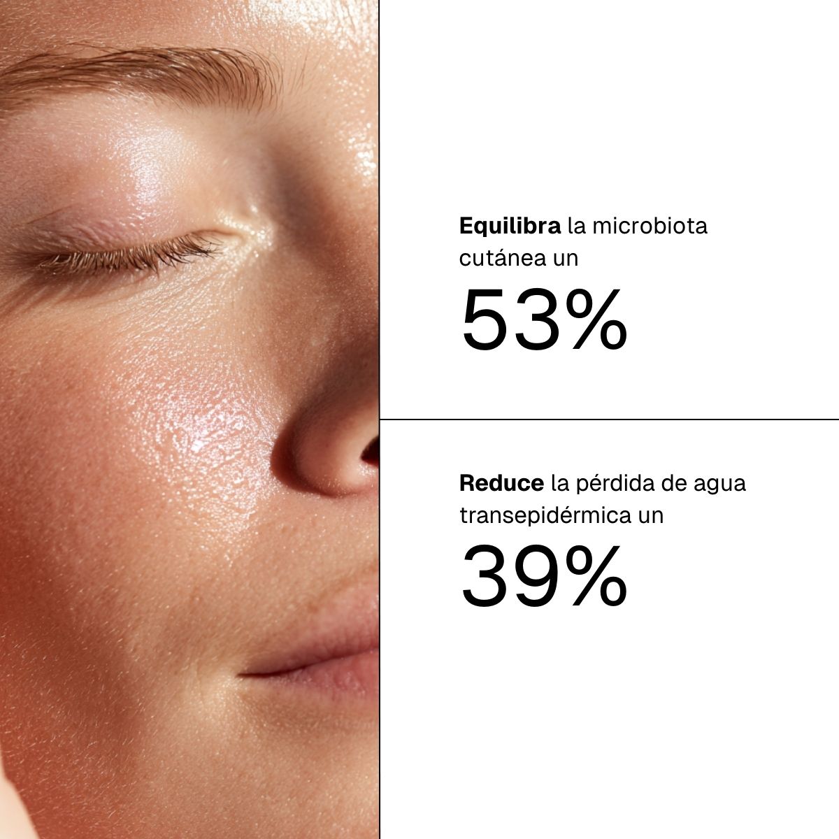 Bruma facial prebióticos microbioma
