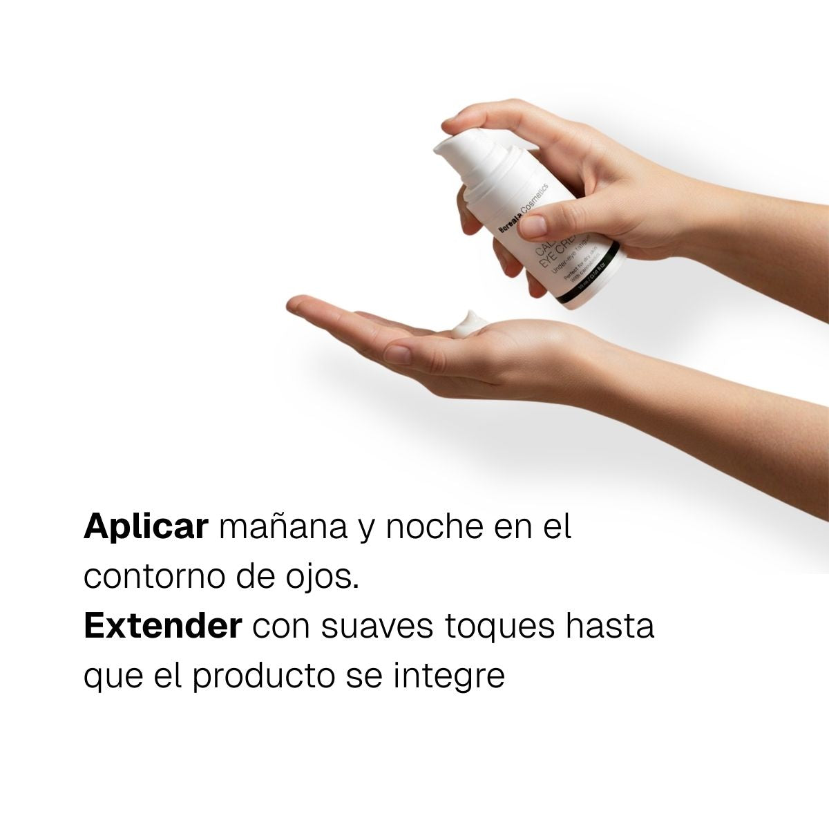 Crema calmante contorno de ojos con CBD
