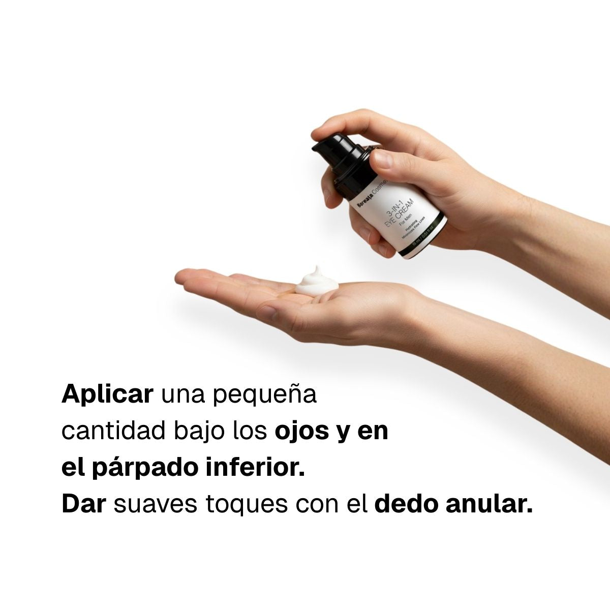 Crema contorno de ojos 3 en 1 para hombre