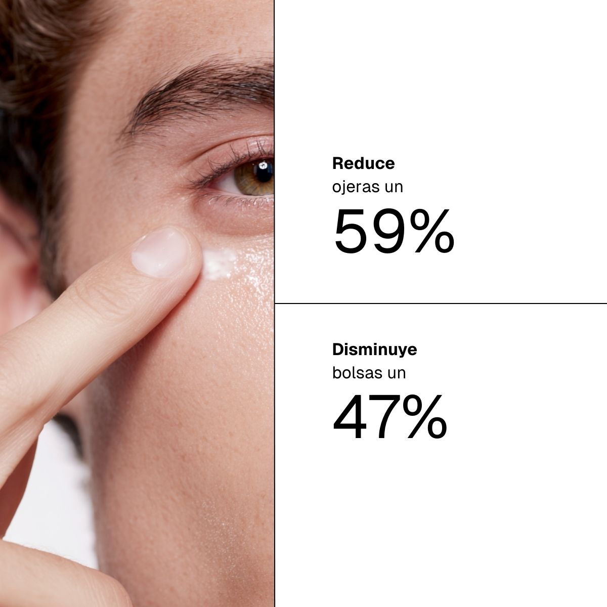 Crema contorno de ojos 3 en 1 para hombre