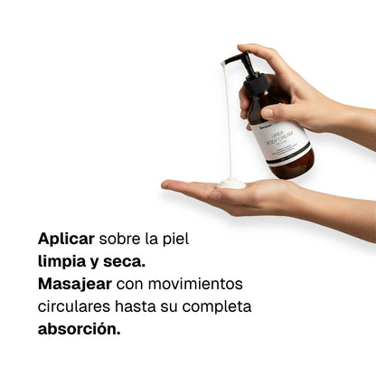 Crema corporal 5% urea y 2% pantenol