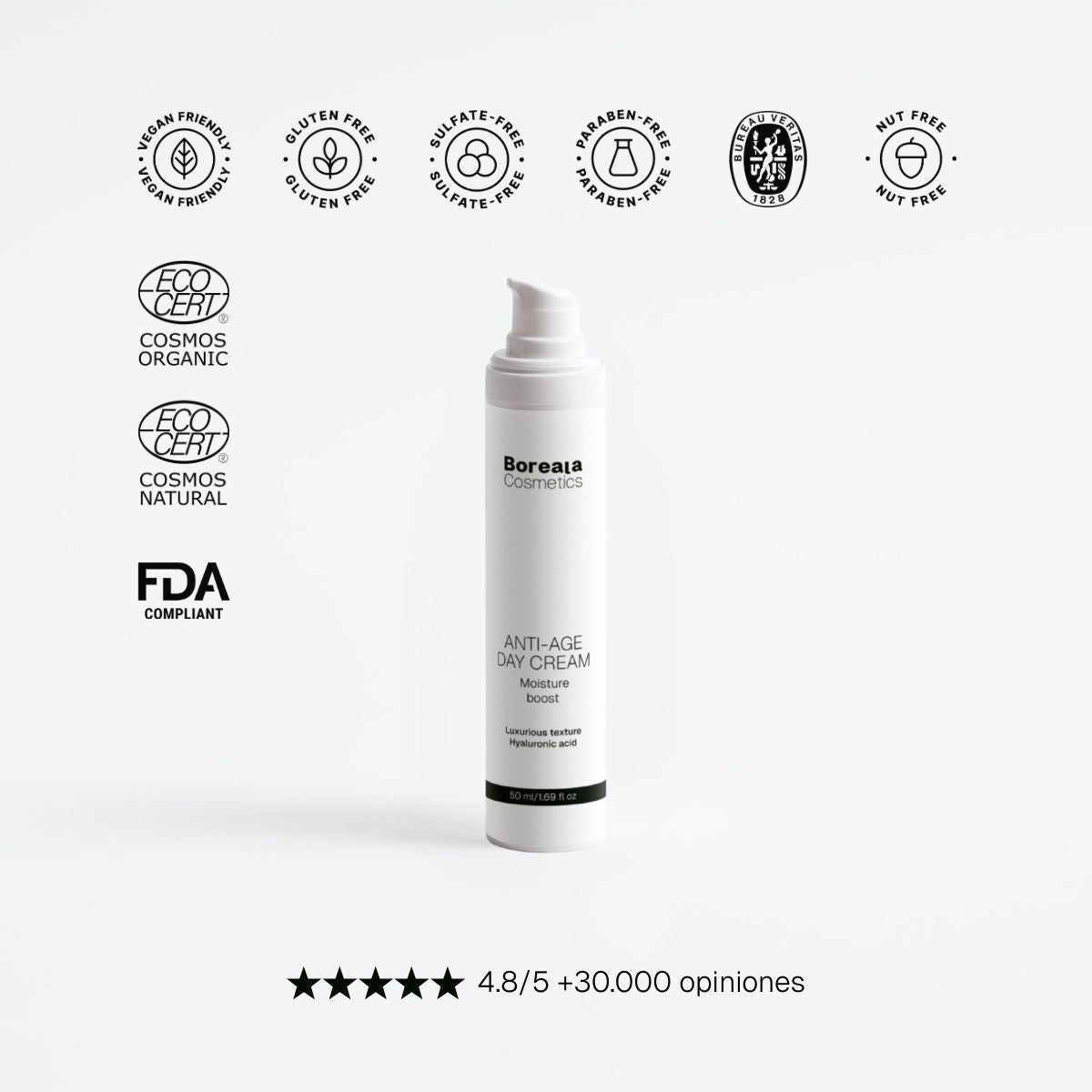 Crema de día anti-edad