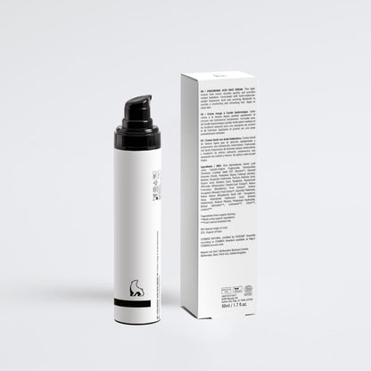 Crema facial con ácido hialurónico para hombre