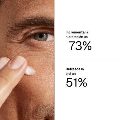 Crema facial con ácido hialurónico para hombre