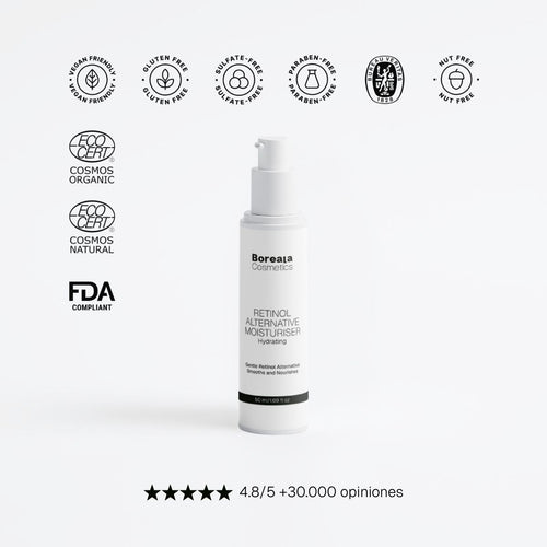 Crema hidratante alternativa al retinol