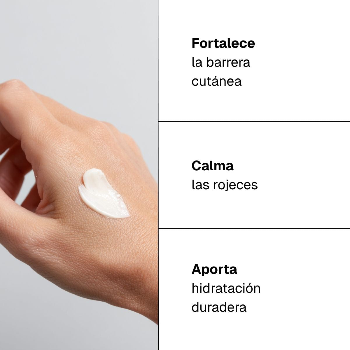 Crema hidratante piel sensible sin fragancia