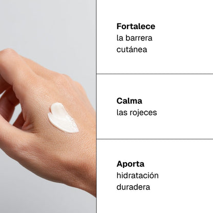 Crema hidratante piel sensible sin fragancia