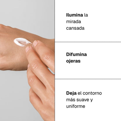 Crema iluminadora contorno de ojos