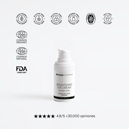 Crema iluminadora contorno de ojos