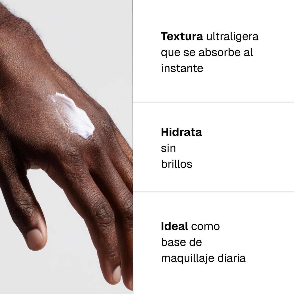Crema ligera hidratante de día