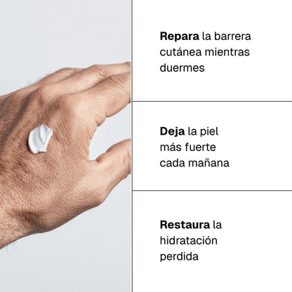 Crema de noche con ceramidas