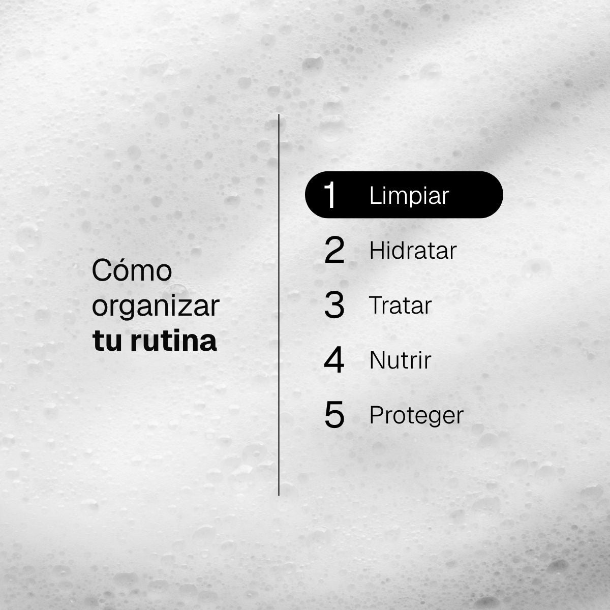Espuma limpiadora