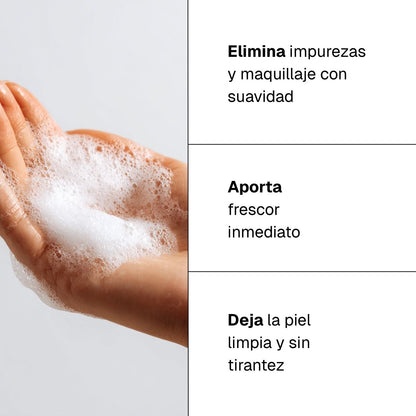 Espuma limpiadora