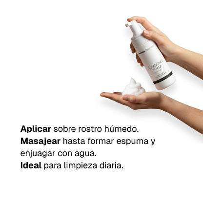 Espuma limpiadora