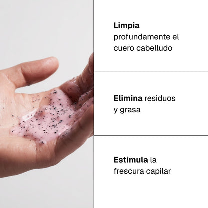 Exfoliante Capilar Limpiador Profundo Romero y Menta
