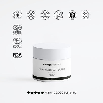 Exfoliante Capilar Limpiador Profundo Romero y Menta