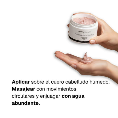 Exfoliante Capilar Limpiador Profundo Romero y Menta