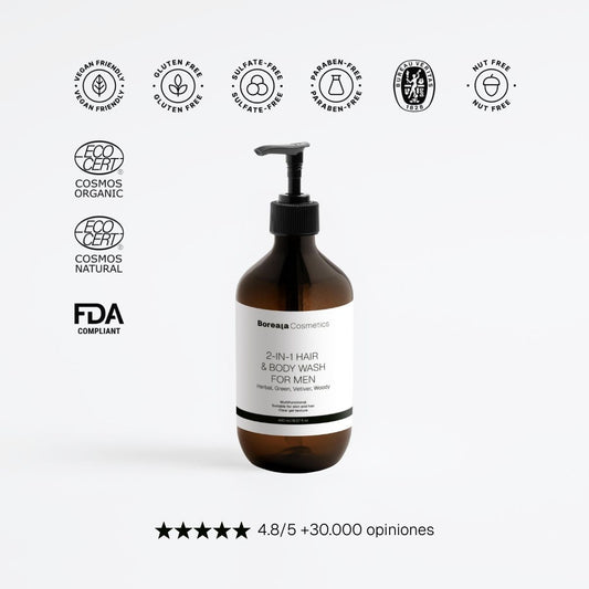 Gel 2 en 1 cabello y cuerpo para hombre