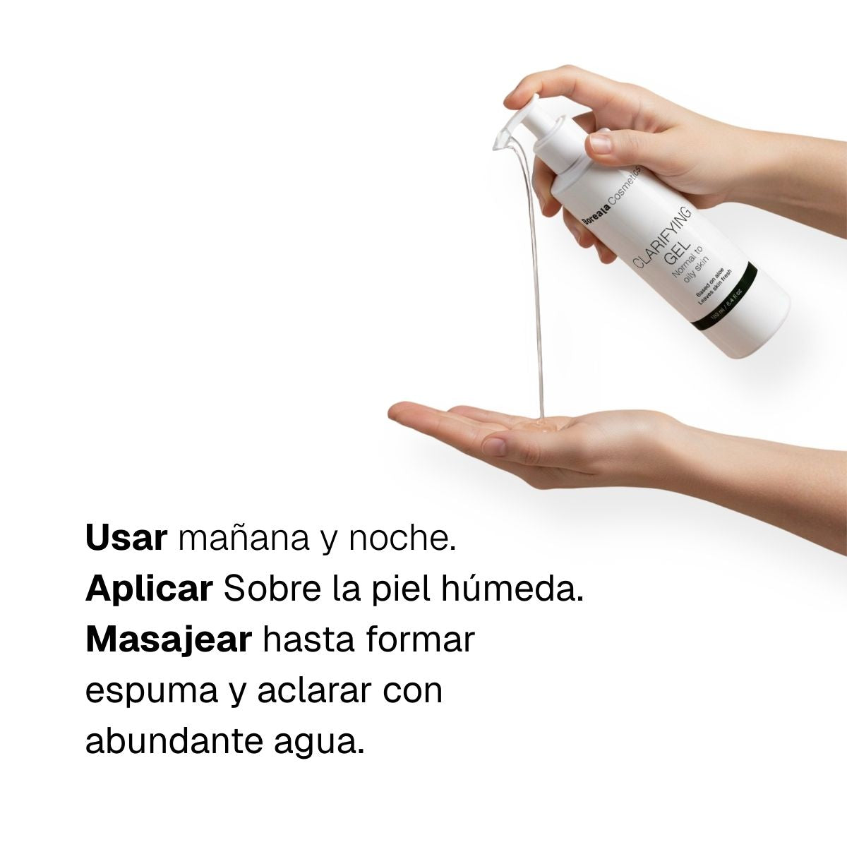 Gel clarificante