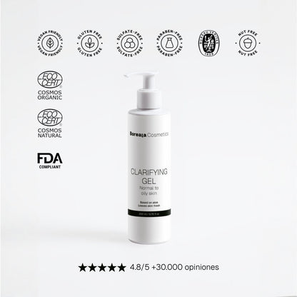 Gel clarificante