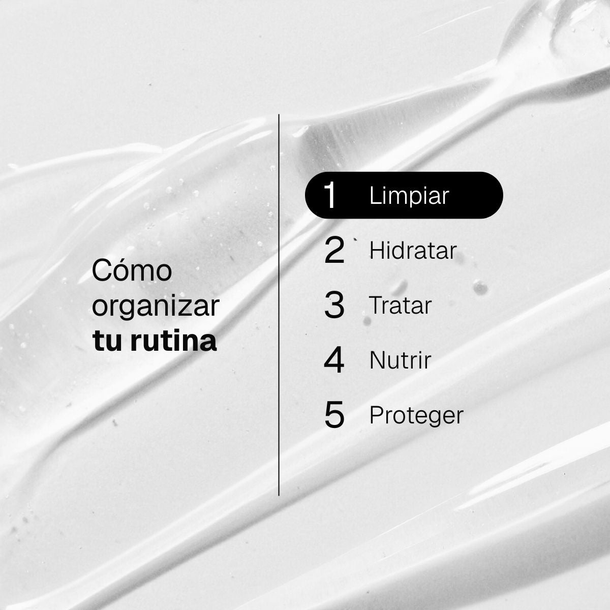 Gel clarificante