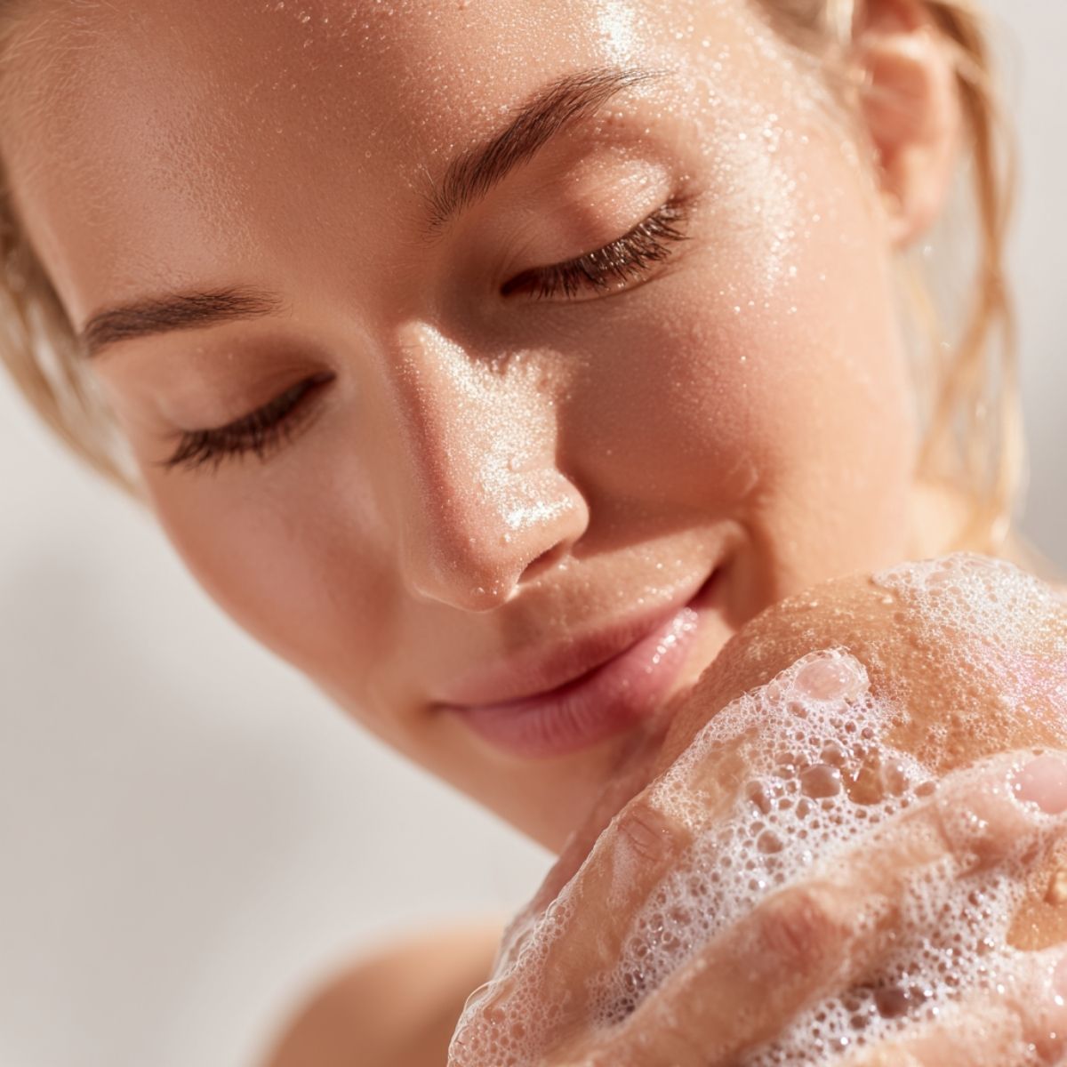 Gel de manos y cuerpo menta y cedro oscuro