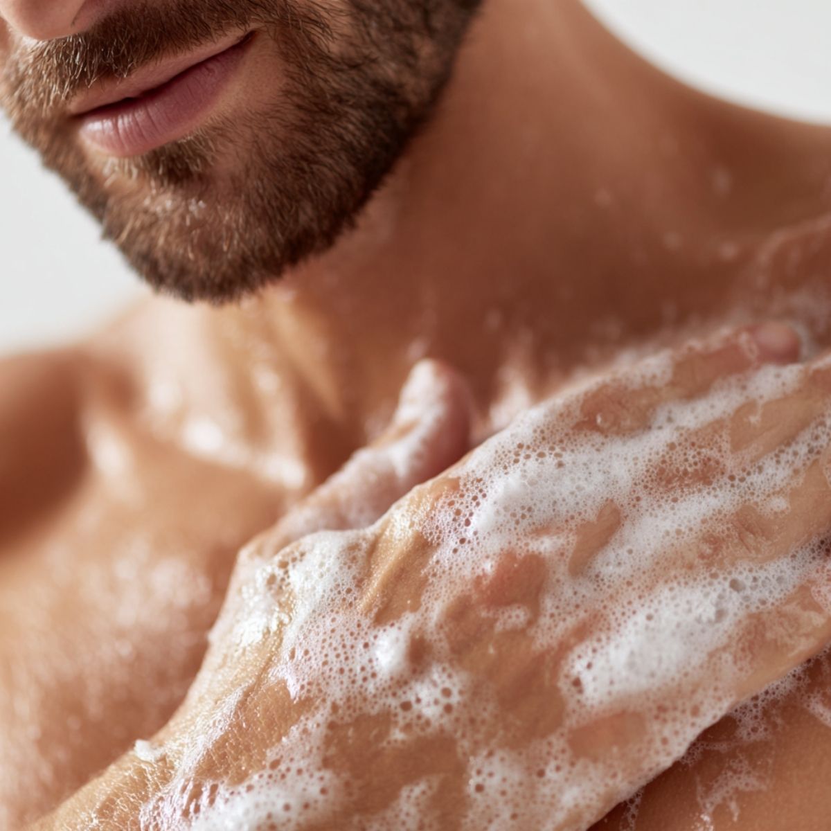 Gel de manos y cuerpo menta y cedro oscuro