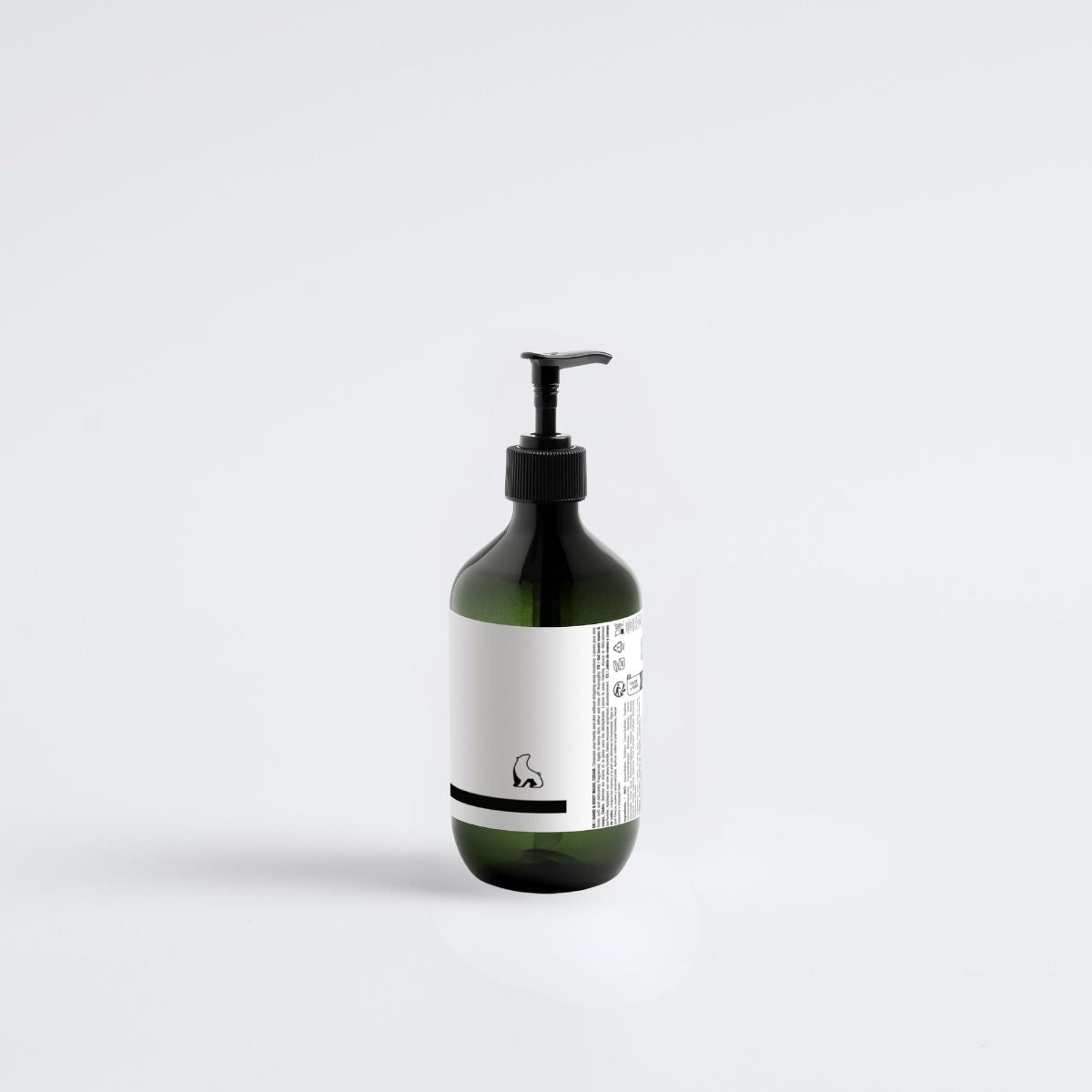 Gel de manos y cuerpo menta y cedro oscuro