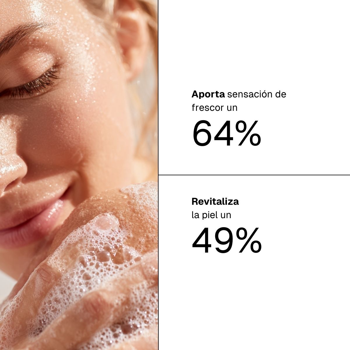 Gel de manos y cuerpo menta y cedro oscuro