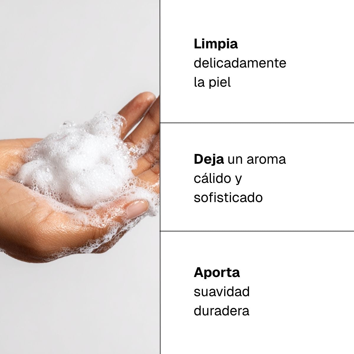 Gel de manos y cuerpo pachulí y ámbar vainilla