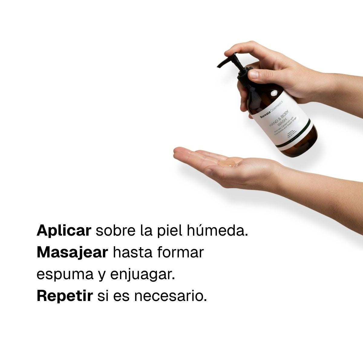 Gel de manos y cuerpo pachulí y ámbar vainilla