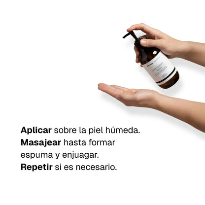 Gel de manos y cuerpo pachulí y ámbar vainilla