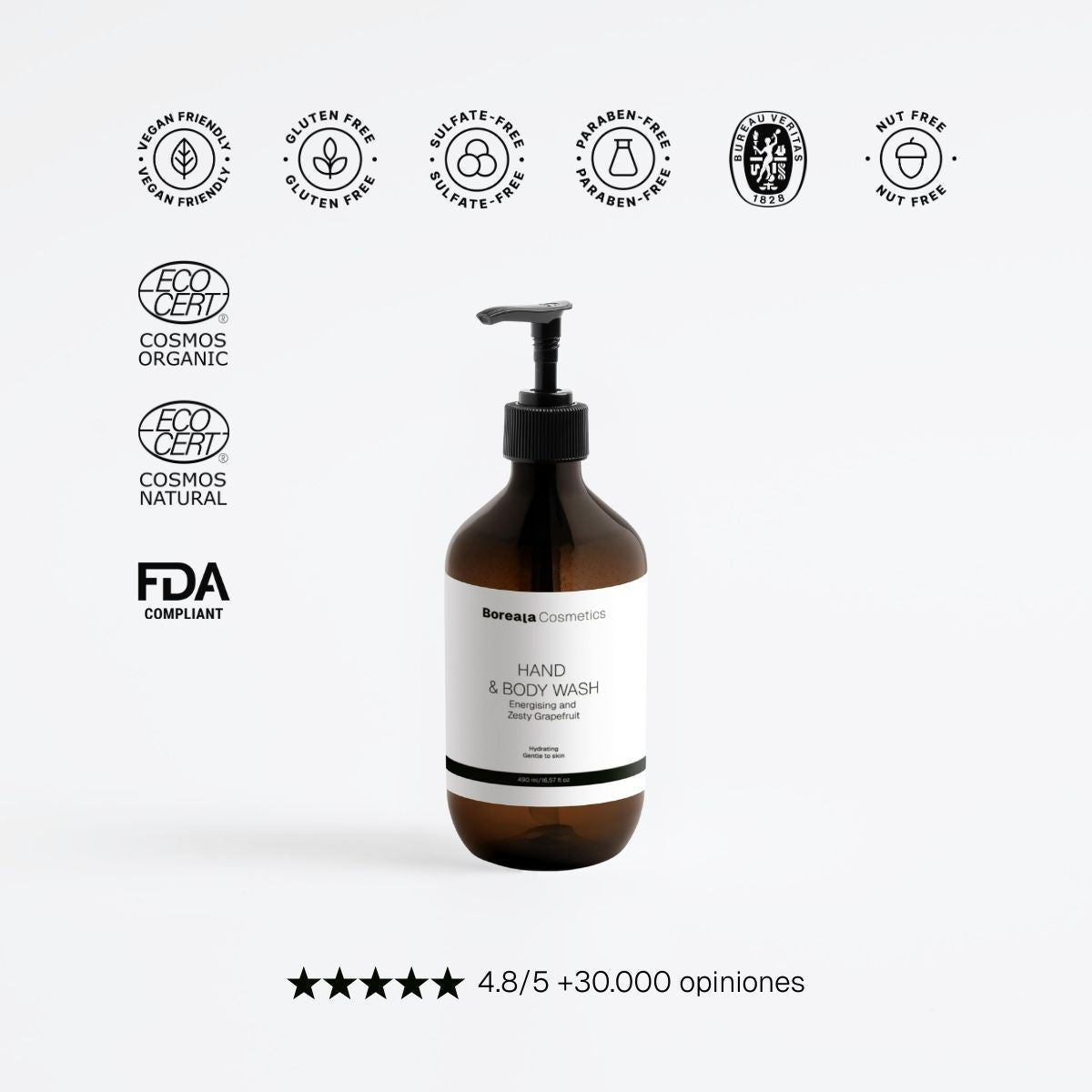 Gel de manos y cuerpo pomelo