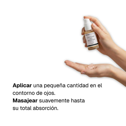 Gel estimulante con cafeína