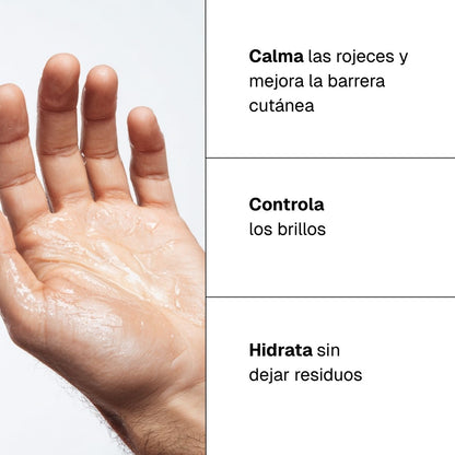 Gel hidratante con niacinamida Y ginkgo